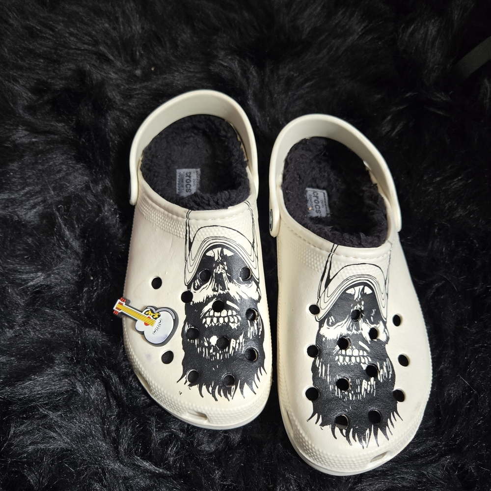 Luke Combs Crocs Skull Graphic Clogs